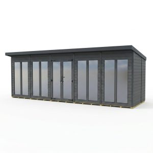 19x9 Composite Pent Full Height Summer House