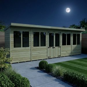 20 x 4 Pent Summer House