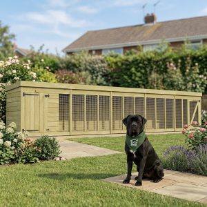 20 x 6 Dog Kennel And Run