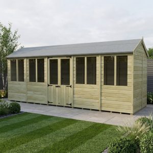 20 x 7 Apex Summer House