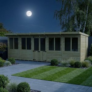 20 x 7 Pent Summer House