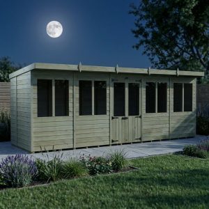 20 x 8 Pent Summer House