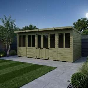 20 x 9 Pent Summer House