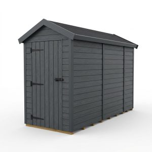 4x11 Apex Composite Shed (Single Door, No Windows)