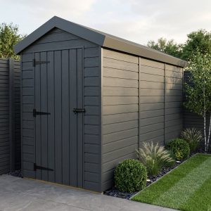 4x16 Apex Composite Shed (Single Door, No Windows)