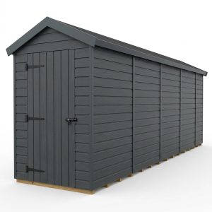 4x19 Apex Composite Shed (Single Door, No Windows)