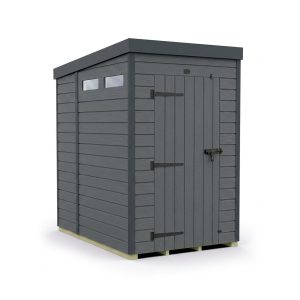4x6 Composite Pent Security Shed
