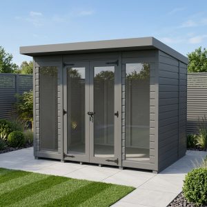 4x6 Composite Pent Full Height Summer House