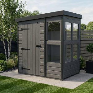 4x6 Composite Pent Potting Shed