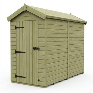 4 x 8 Apex Shed (Double Door, No Windows)