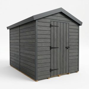 4x9 Apex Composite Shed (Single Door, No Windows)