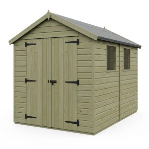5 x 10 Apex Security Shed (Single Door)