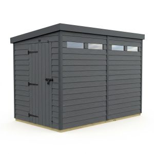 5x10 Composite Pent Security Shed
