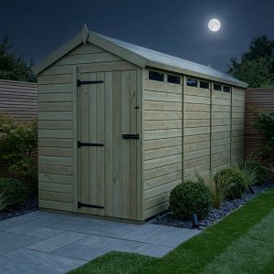 5 x 15 Apex Security Shed (Single Door)