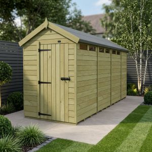5 x 17 Apex Security Shed (Single Door)