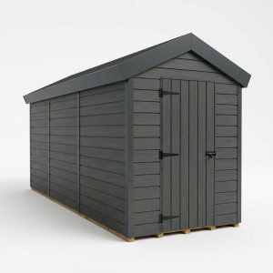 5x18 Apex Composite Shed (Single Door, No Windows)