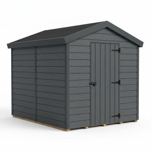 5x5 Apex Composite Shed (Single Door, No Windows)