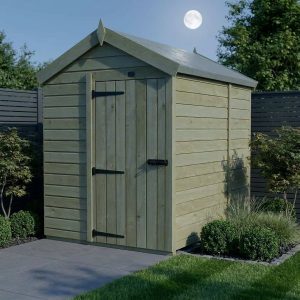 5 x 6 Apex Shed (Single Door, No Windows)