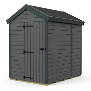 5x6 Apex Composite Shed (Single Door, No Windows)