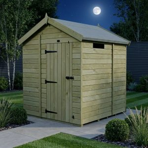5 x 6 Apex Security Shed (Single Door)