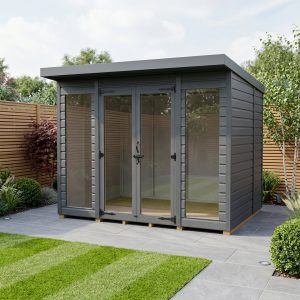5x6 Composite Pent Full Height Summer House