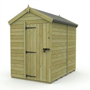 5 x 7 Apex Shed (Single Door, No Windows)
