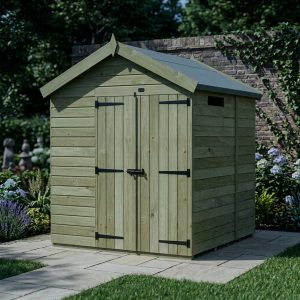 5 x 7 Apex Security Shed (Single Door)