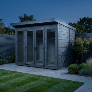 5x7 Composite Pent Full Height Summer House
