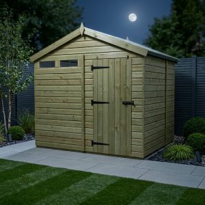 5 x 8 Apex Security Shed (Single Door)