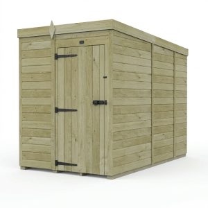5 x 9 Pent Shed (Single Door, No Windows)
