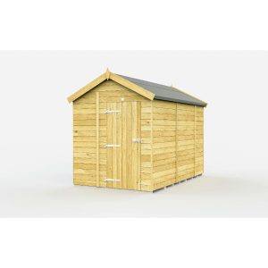 6 x 10 Apex Shed (Single Door, No Windows)