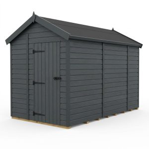 6x10 Apex Composite Shed (Single Door, No Windows)