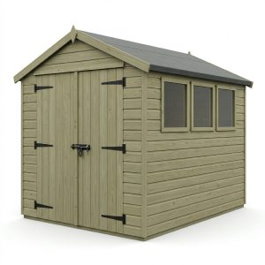 6 x 10 Apex Security Shed (Single Door)