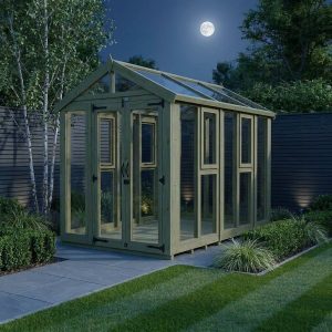 6x10 Glass Greenhouse