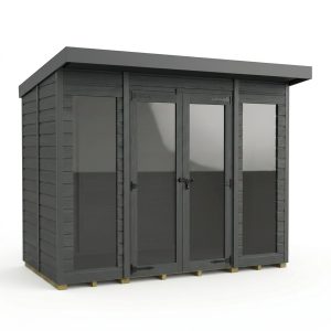 6x10 Composite Pent Full Height Summer House