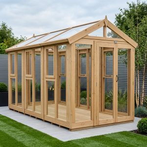 6x12 Glass Greenhouse