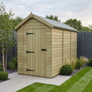 6 x 13 Apex Shed (Single Door, No Windows)