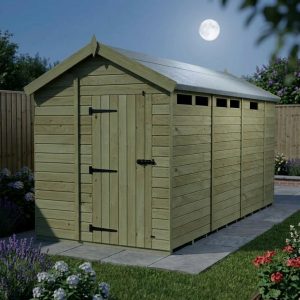 6 x 13 Apex Security Shed (Single Door)