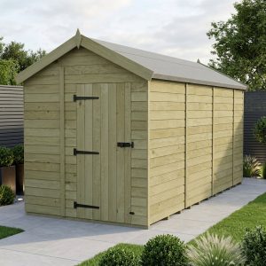 6 x 14 Apex Shed (Single Door, No Windows)
