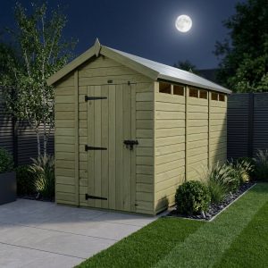 6 x 14 Apex Security Shed (Single Door)