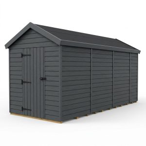 6x15 Apex Composite Shed (Single Door, No Windows)