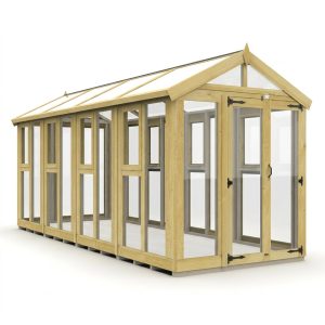 6x16 Glass Greenhouse