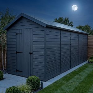 6x18 Apex Composite Shed (Single Door, No Windows)