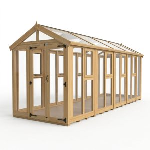 6x18 Glass Greenhouse