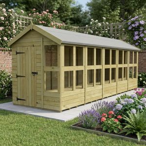 6 x 20 Apex Potting Shed