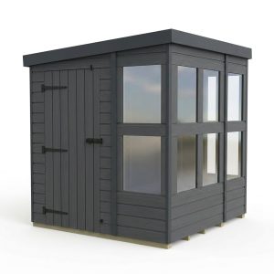6x6 Composite Pent Potting Shed