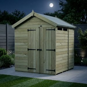 6 x 7 Apex Security Shed (Single Door)