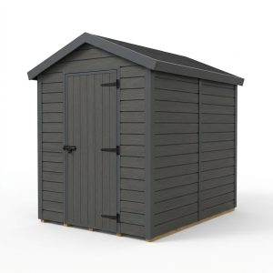 6x8 Apex Composite Shed (Single Door, No Windows)