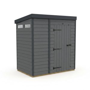 6x9 Composite Pent Security Shed