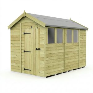 7 x 10 Apex Shed (Single Door, With Windows)